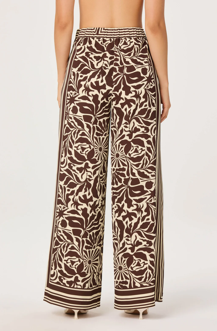 Eva Pants-Brown Tropical