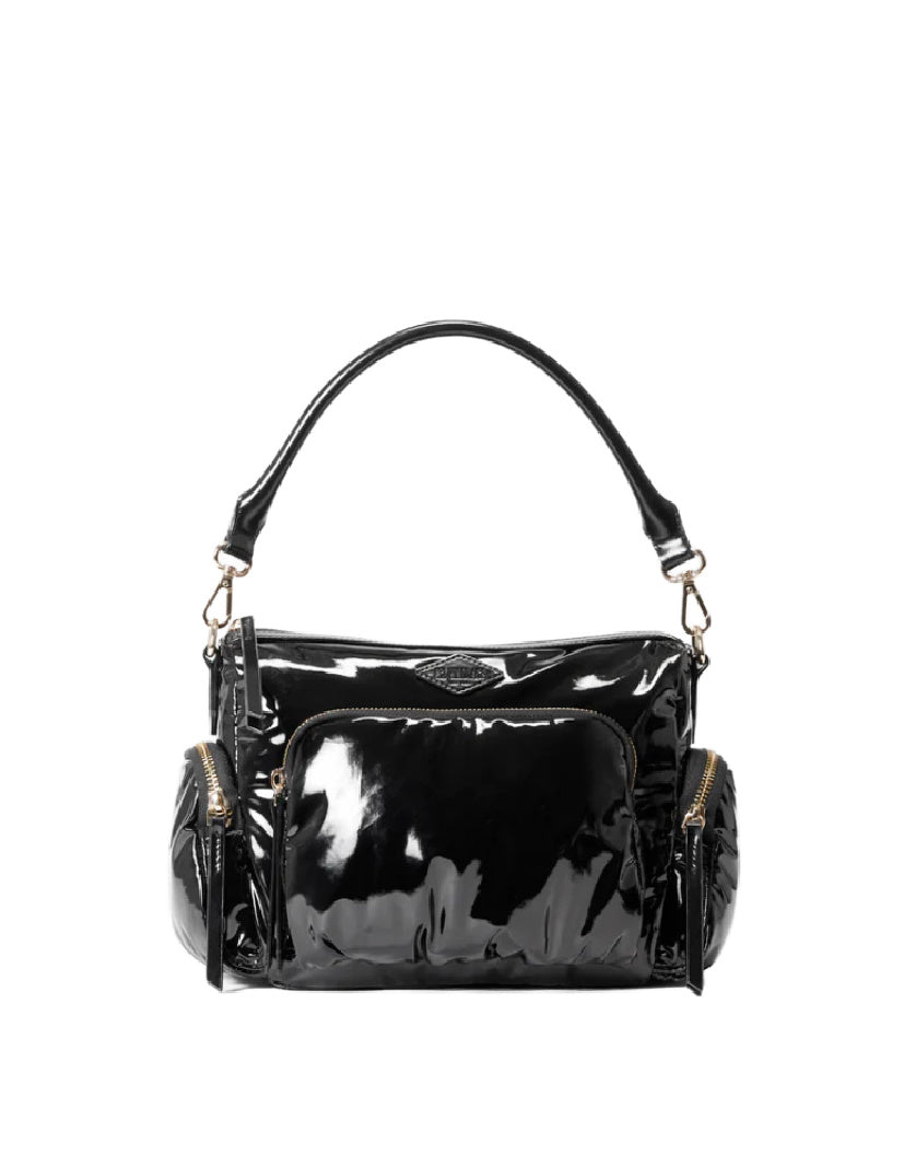 Small Chelsea Crossbody Black Lacquer