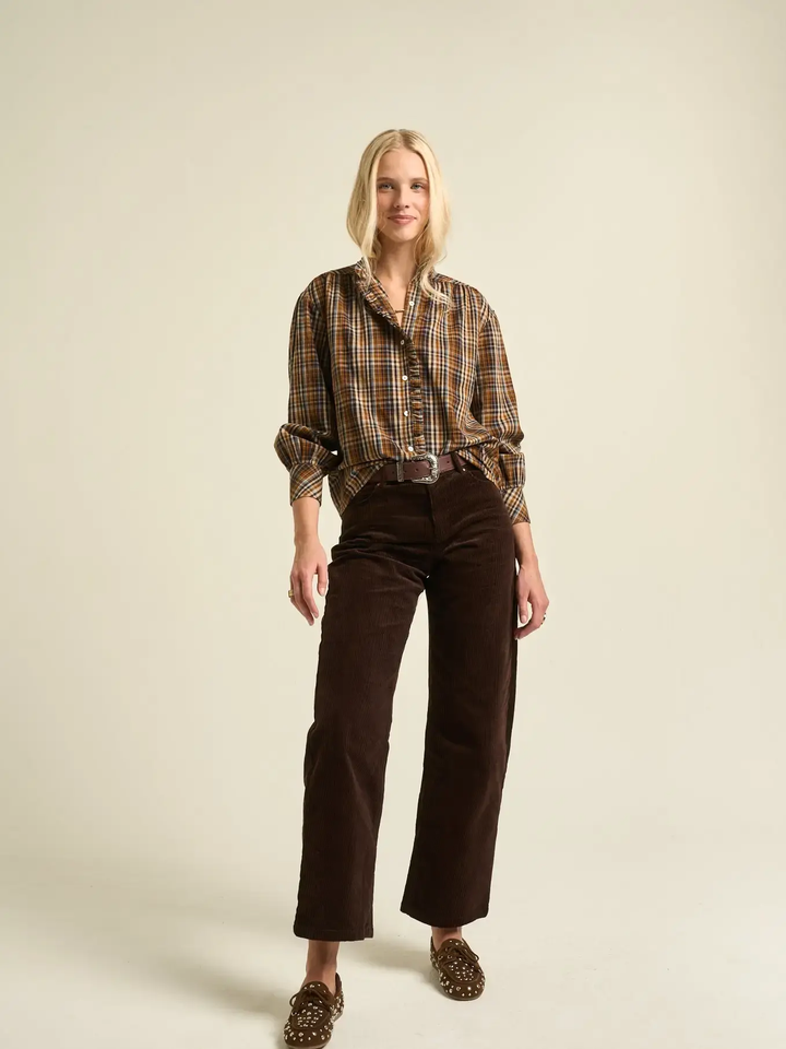 SONMER Alexa Blouse Navy