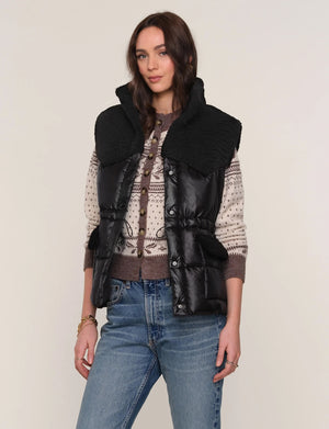 Alex Puffer Vest Black