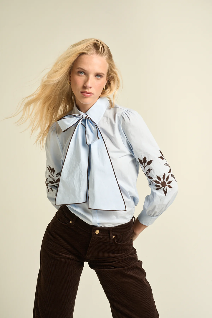 SONMER Lily Blouse Light Blue