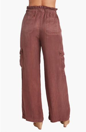 Echo High Waisted Seam Pant Paradise Brown