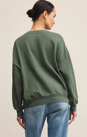 Ciao Sunday Sweatshirt Hunter Green