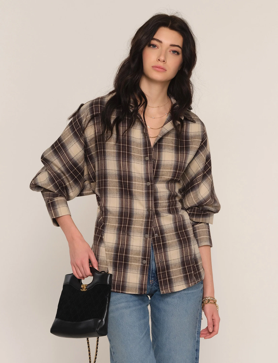 Bobbie Shirt- Bisque