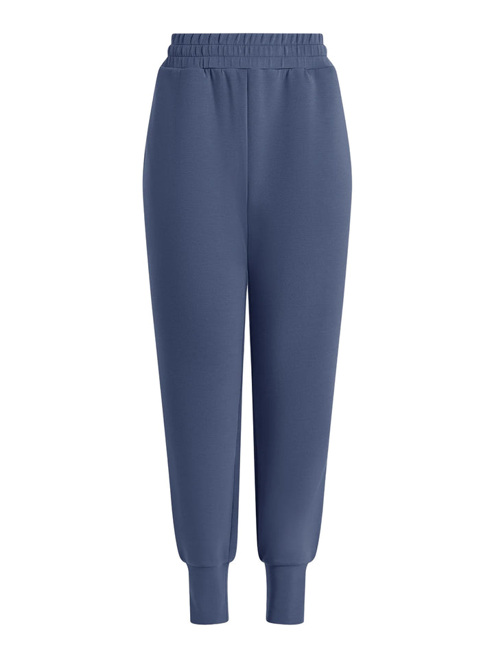 The Slim Cuff Pant-Bijou Blue