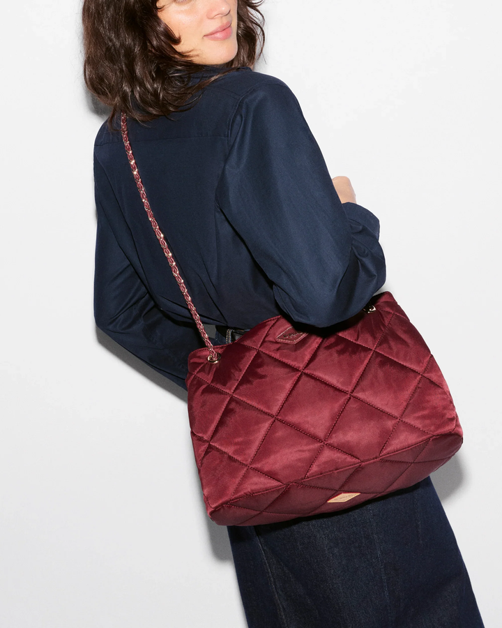 Frankie Tote Claret- Small
