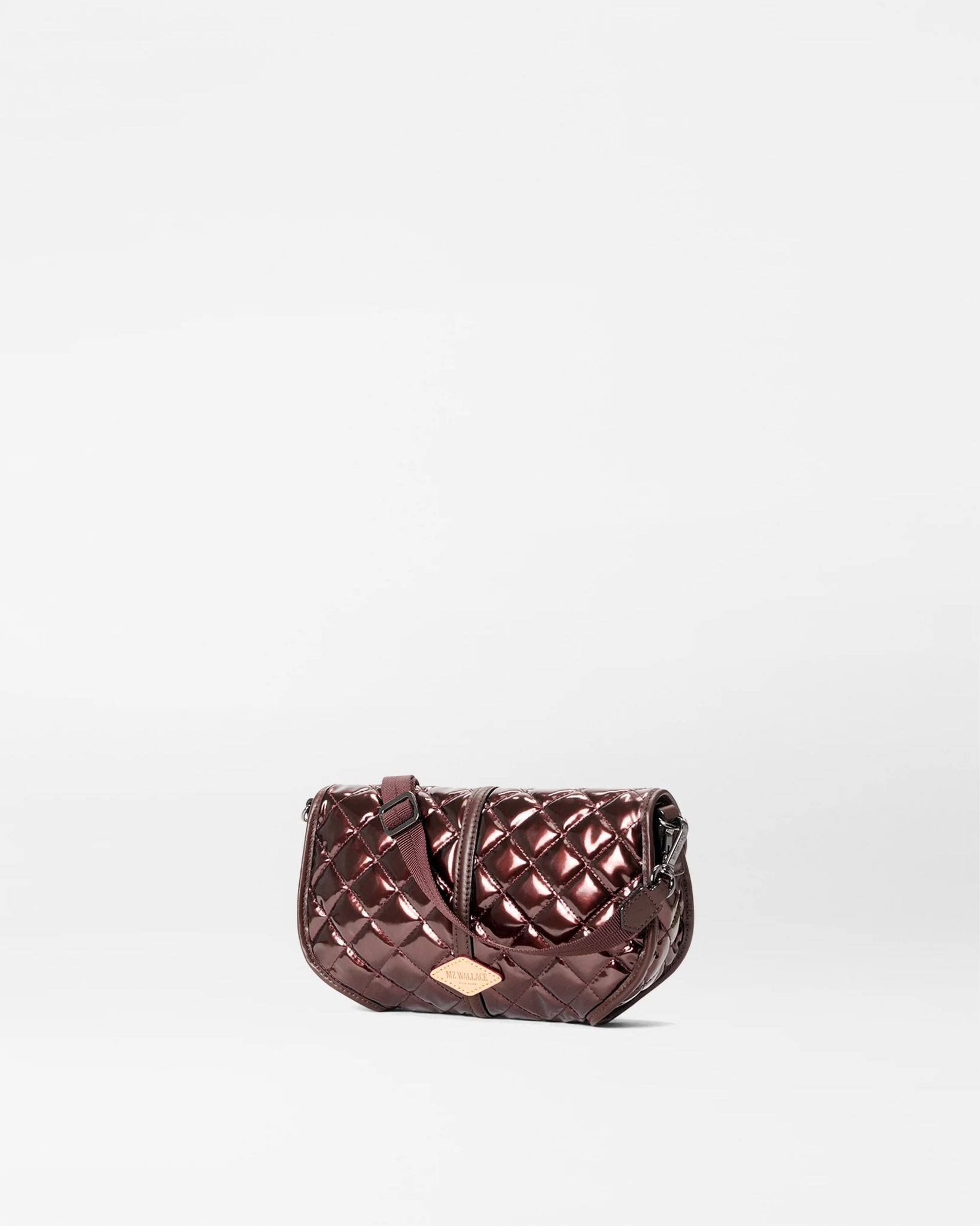 Astor Convertible Crossbody Bordeaux Lacquer Small