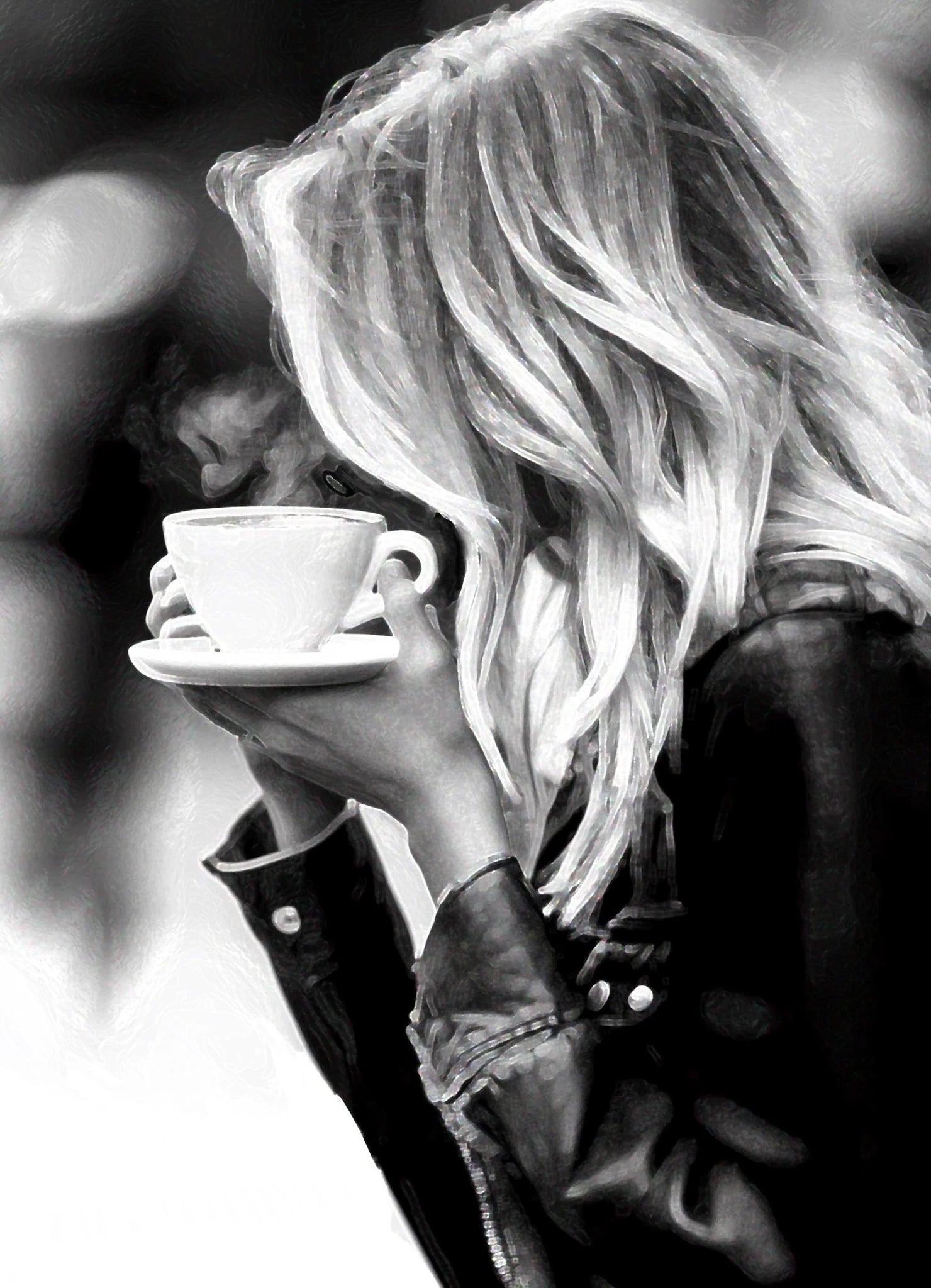 Turbo Boost Mushie Tee Worn White