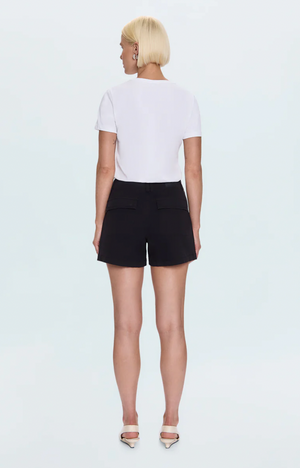Marissa High Rise Utility Short - Noir
