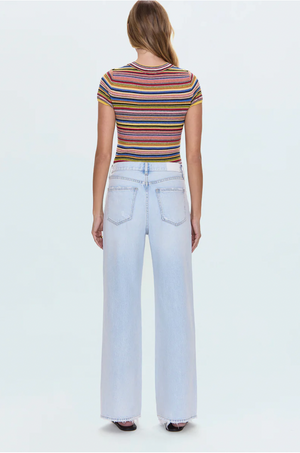 Hendrix High Rise Baggy Jean - Waterfall