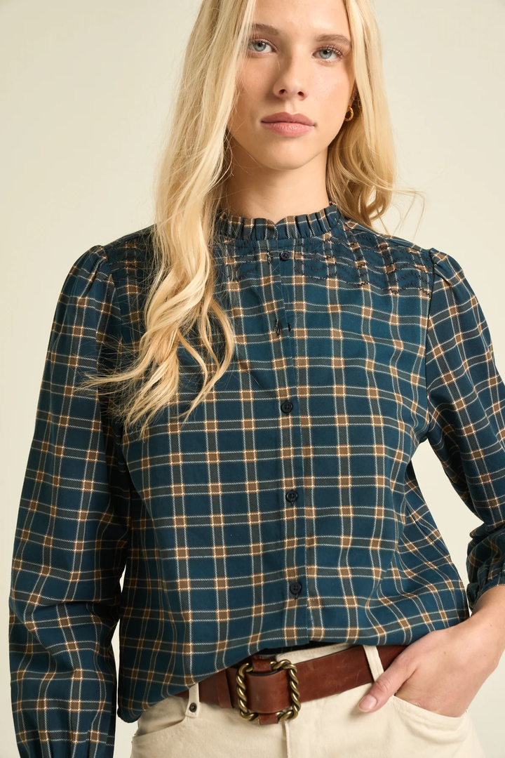 SONMER Luna Blouse Green