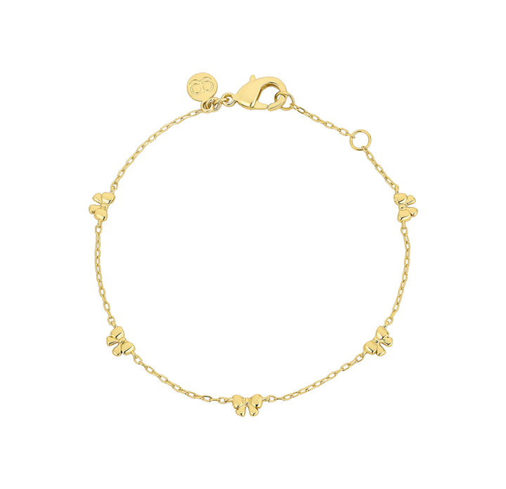 MIni Bow Bracelet-Gold