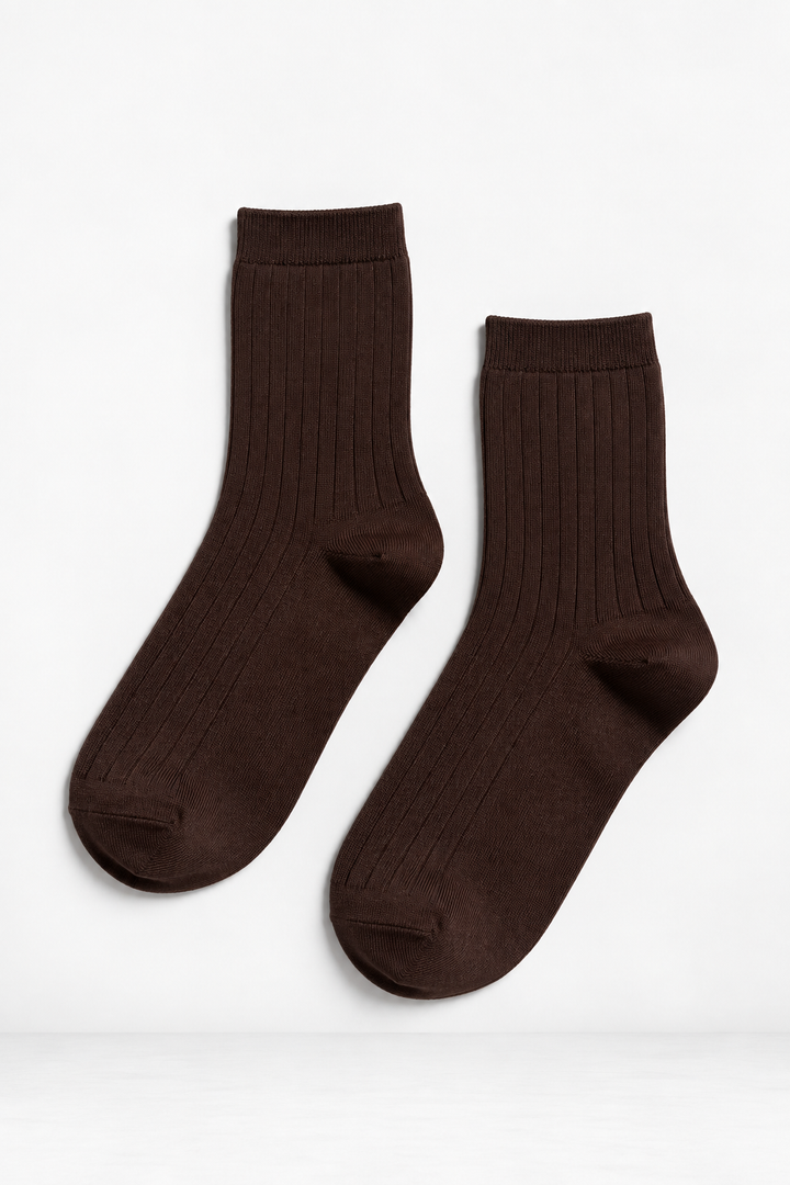 Le Bon Shoppe Her Socks- Brown