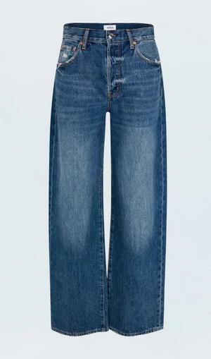 Tate High Rise Bowed Wide Leg Jean Fulton