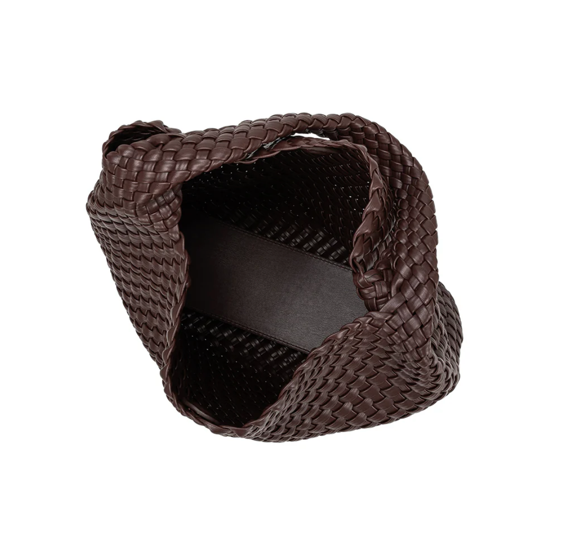 Large Brown  Woven Tote Bag