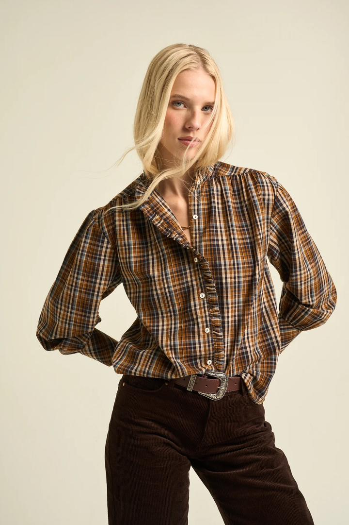 SONMER Alexa Blouse Navy