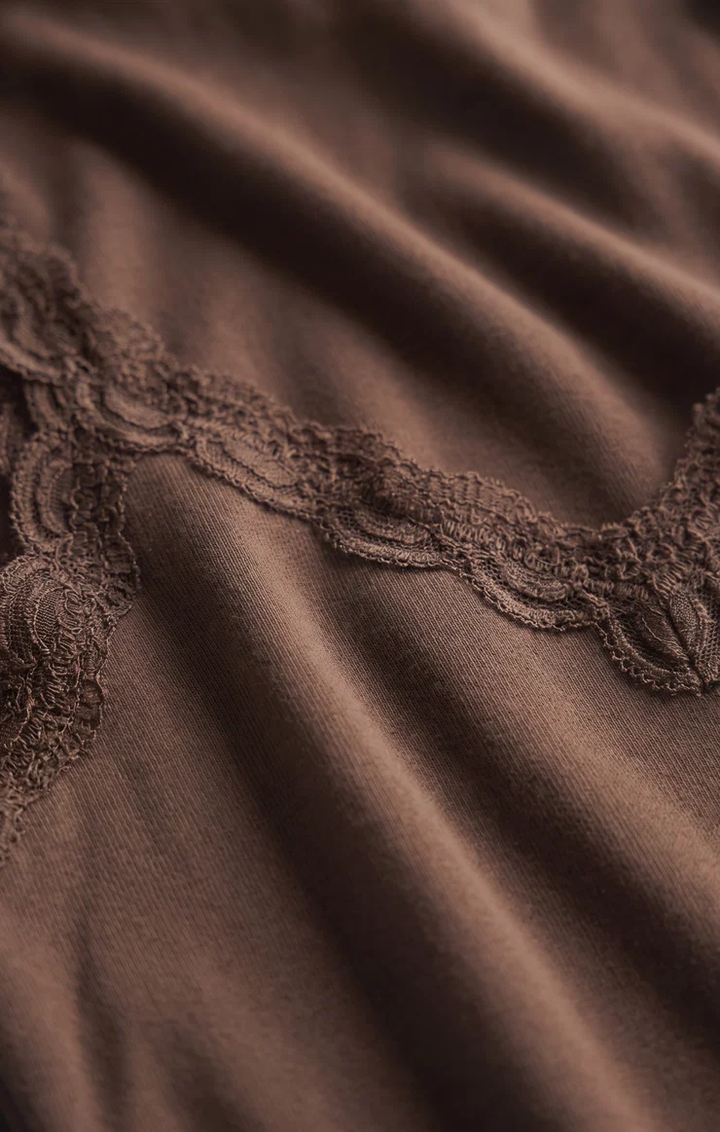 Eve Lace Tank - Cocoa Latte