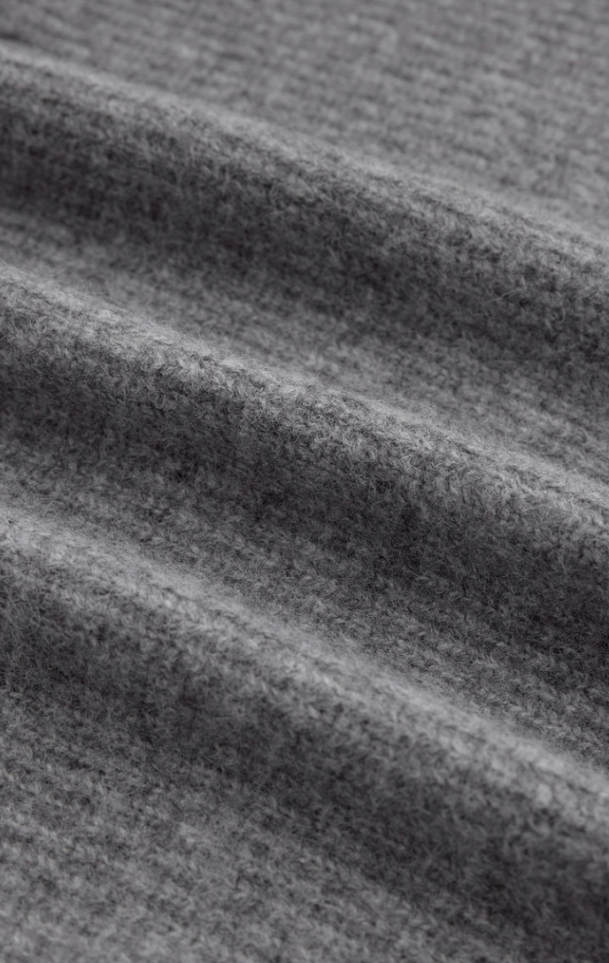 Emile V-Neck Cardigan Heather Grey