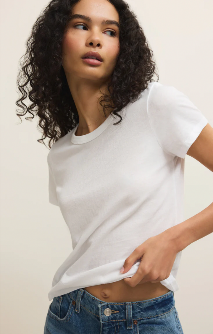 Junie Tee Shirt-White