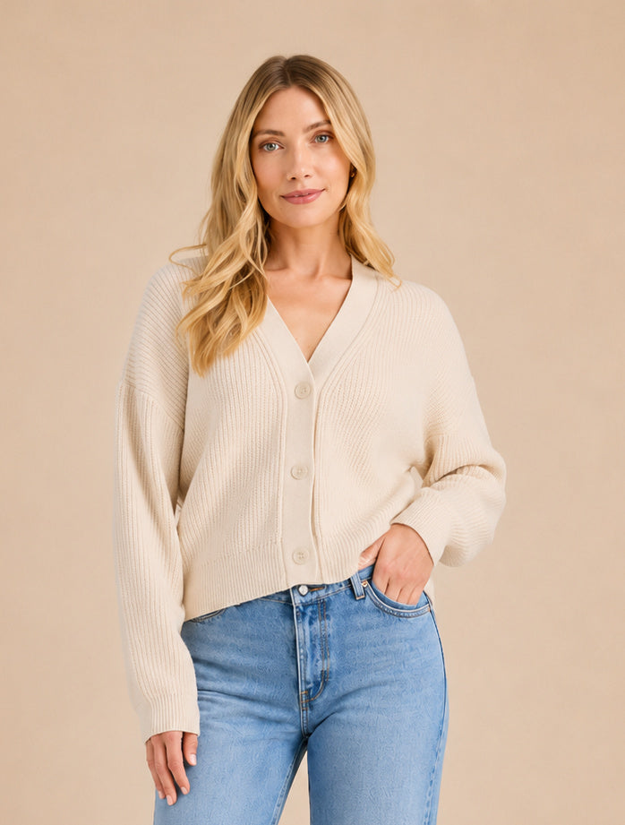 Priya Cardigan-Cream