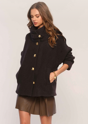 Lena Coat Black