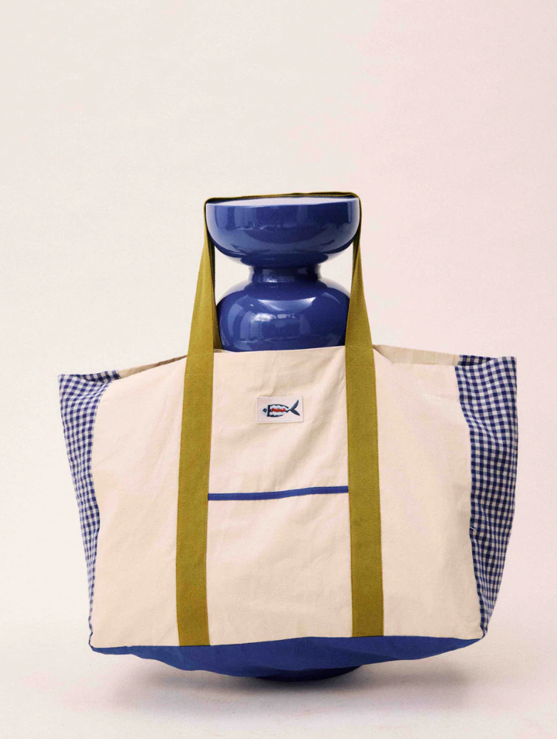 Lyra Tote Bag-Creme