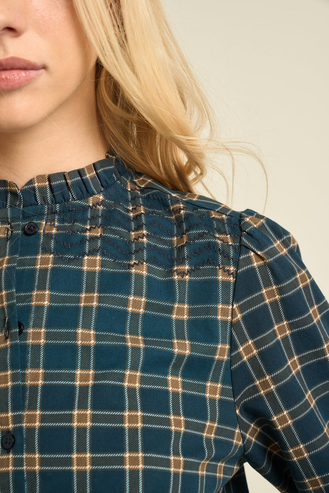 SONMER Luna Blouse Green