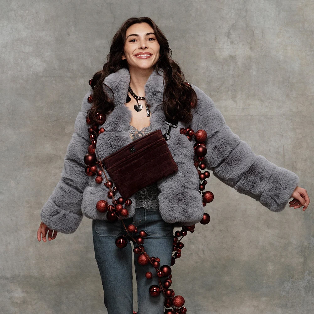 Bum Bag 2.0 Aubergine Suede