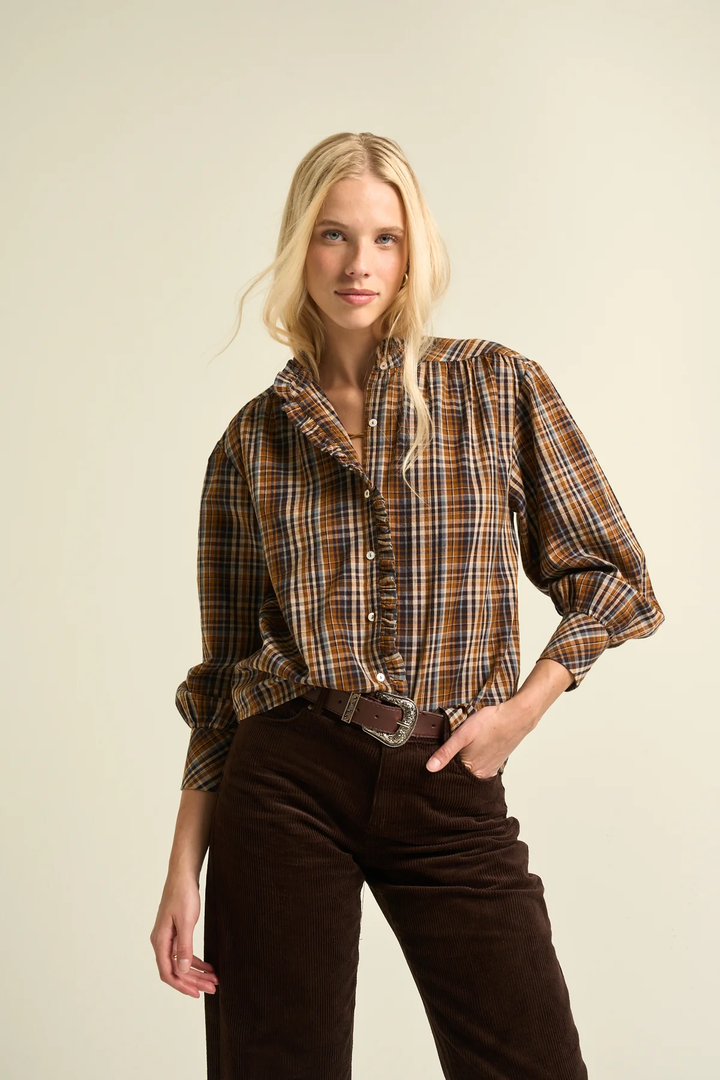 SONMER Alexa Blouse Navy