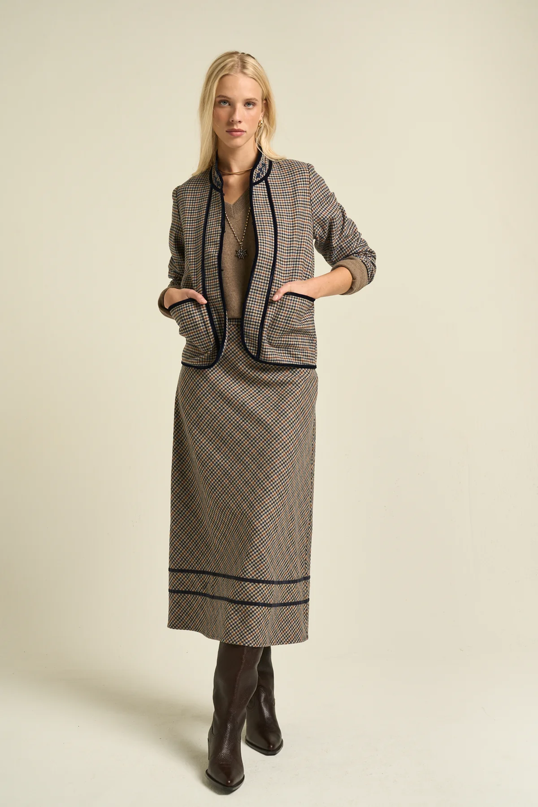 SONMER Iris Skirt Navy