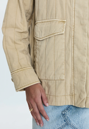 Cecile Quilted Jacket Canoe