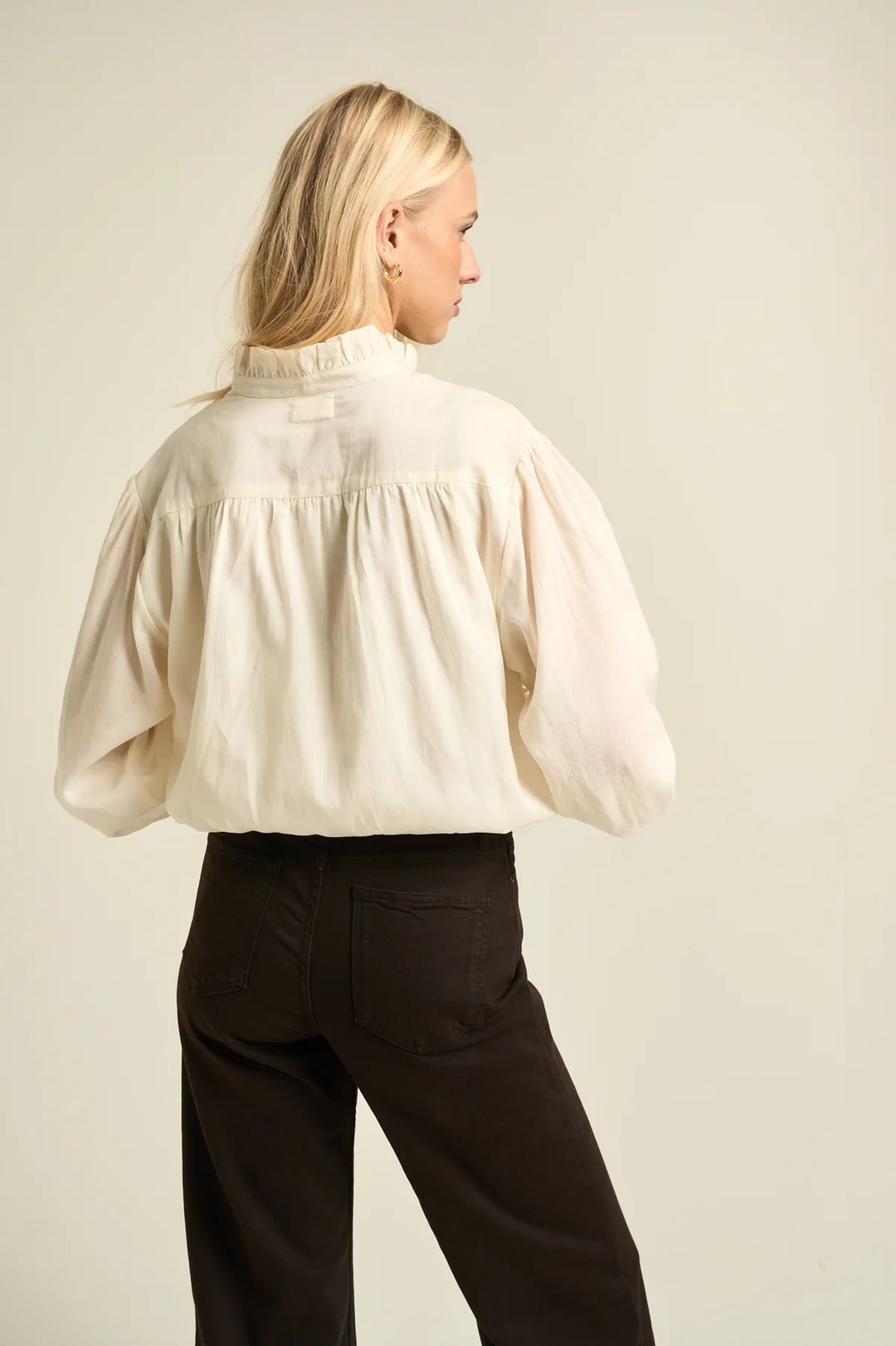 SONMER Alexa Blouse Ecru