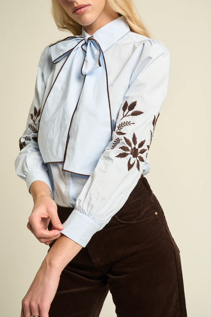 SONMER Lily Blouse Light Blue