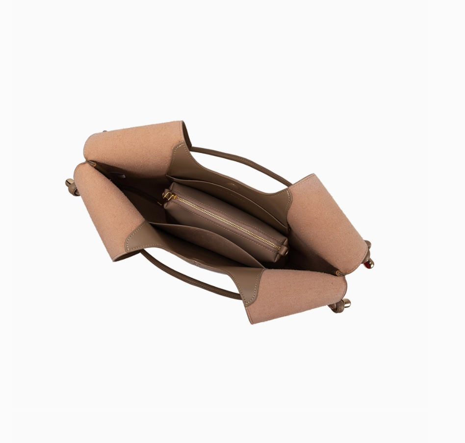 Tracy Vegan Shoulder Bag Mushroom