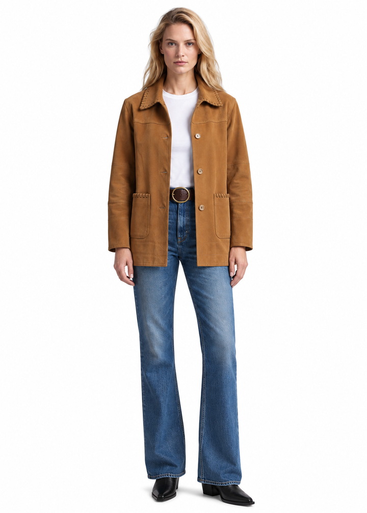 Celia Suede Jacket