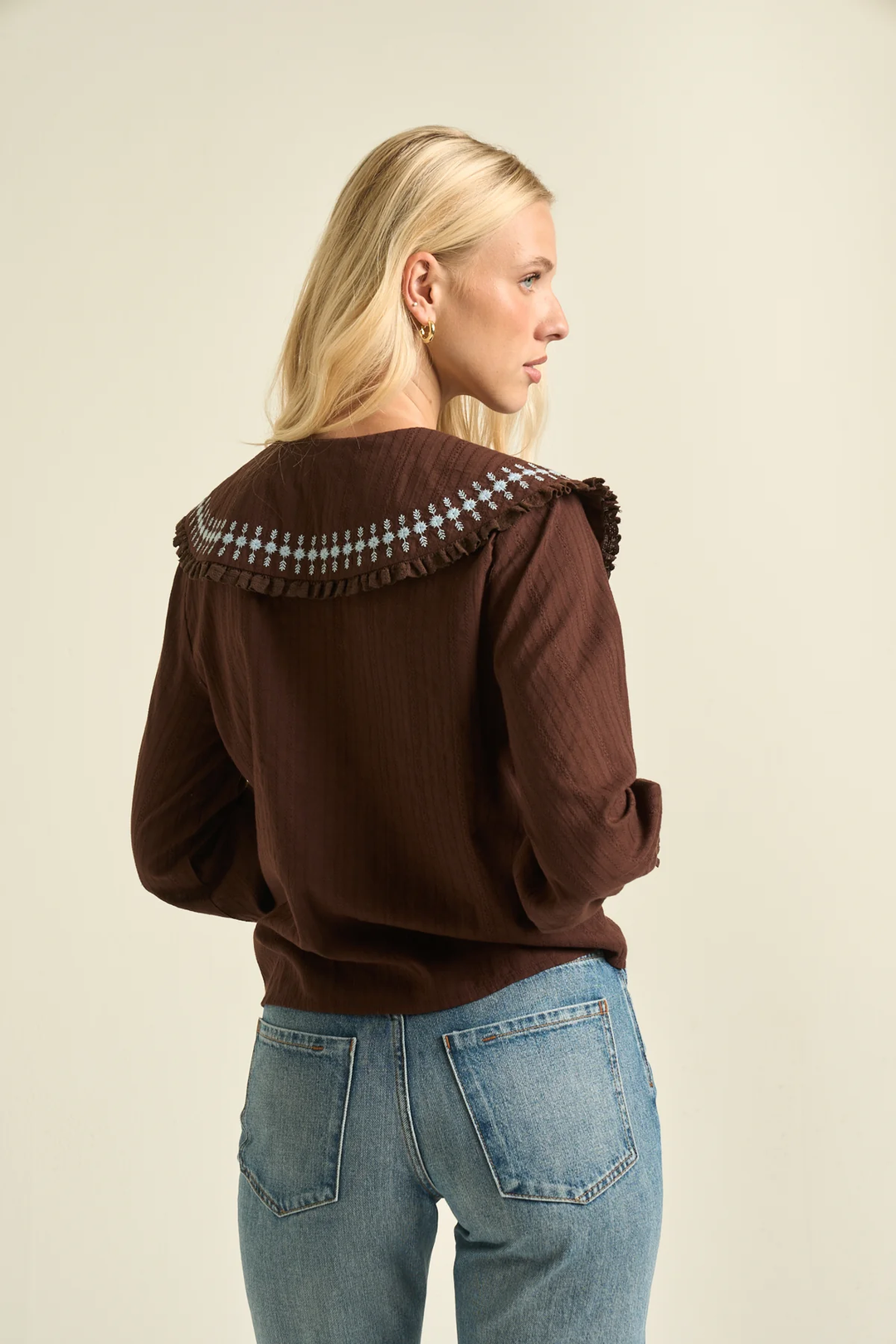SONMER Paloma Blouse Chocolate