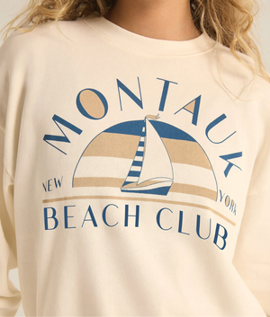 Montauk Sunday Sweatshirt Sea Salt