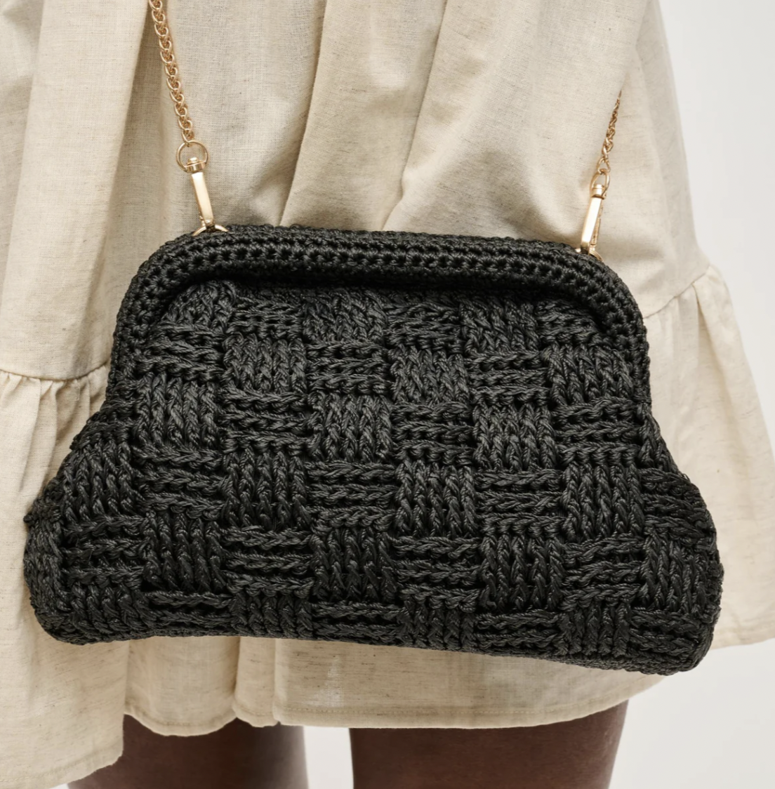Annie Clutch Black