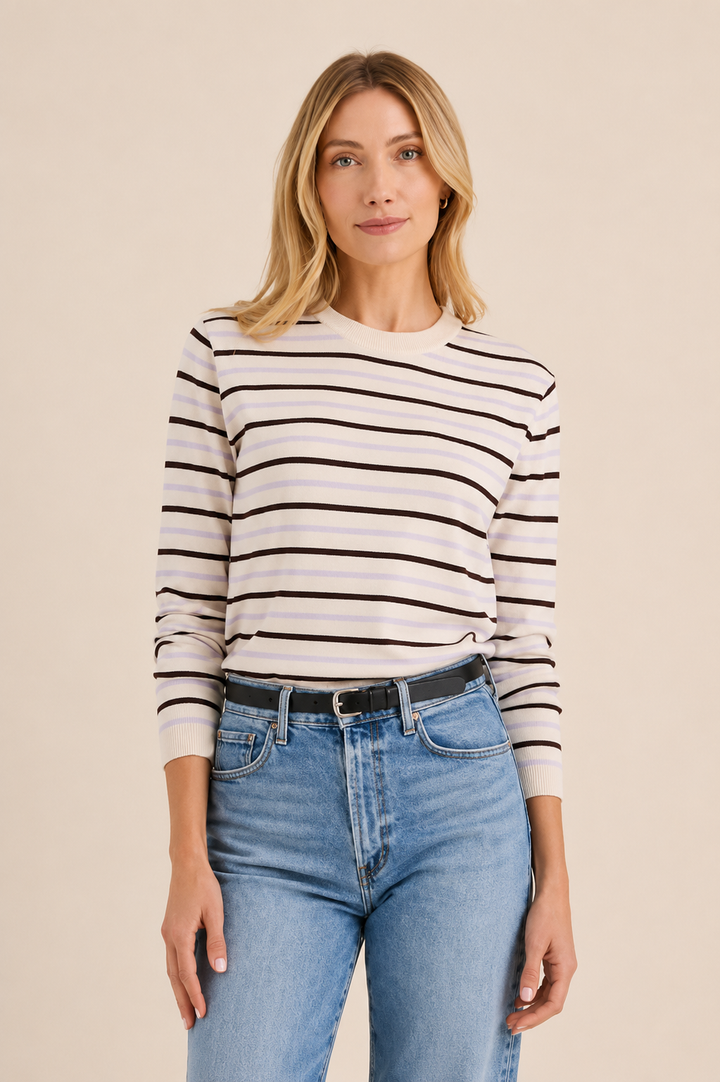 O'Connor Pullover-Cream Combo