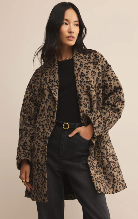 Lennon Leopard Coat