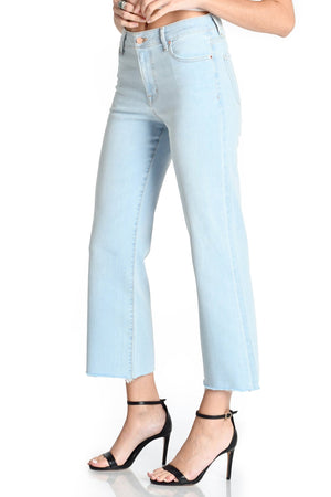 Katie Crop Dahlia Blue Jeans