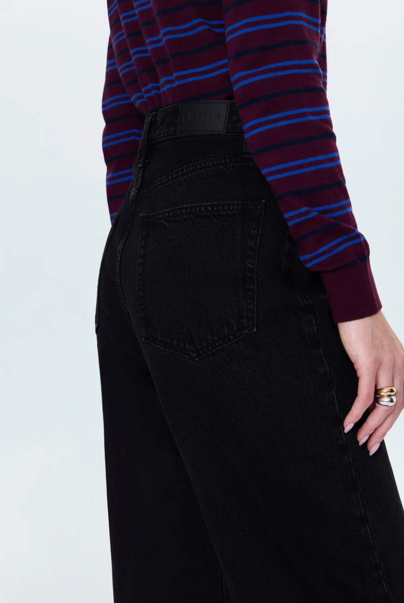 Tate High Rise Wide Leg  - Midnight Hour