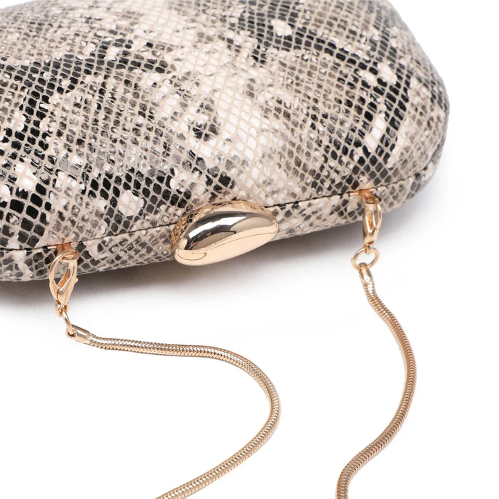 Imani Evening Bag-Snake Print