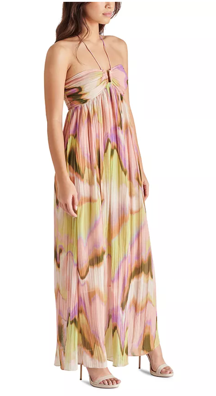 Nolita Dress Multi Watercolor