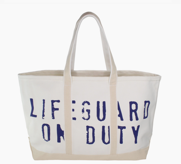No Lifeguard Canvas Tote Bag