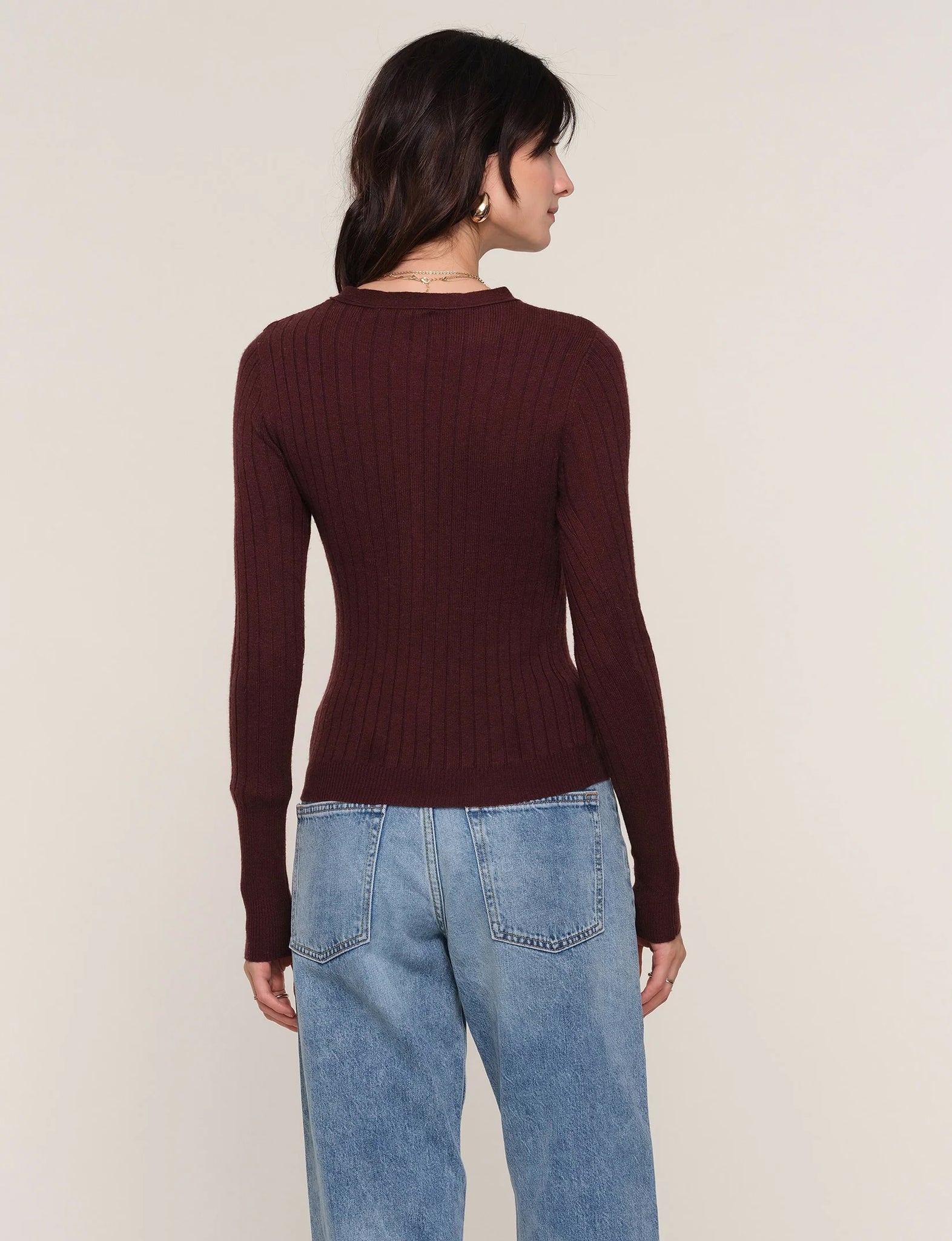 Stacy Top Aubergine
