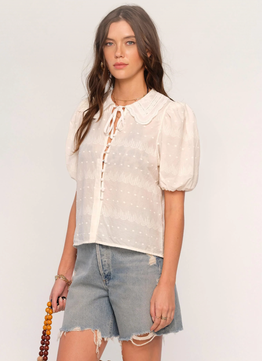 Seraphine Top Eggshell