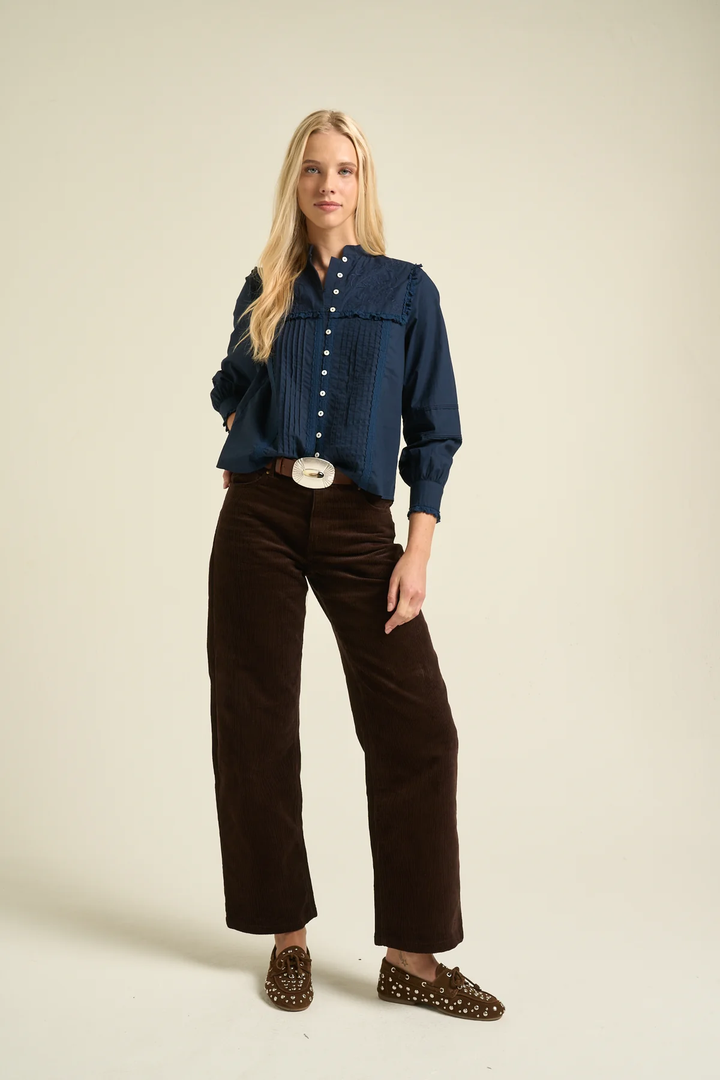 SONMER Mila Blouse Navy