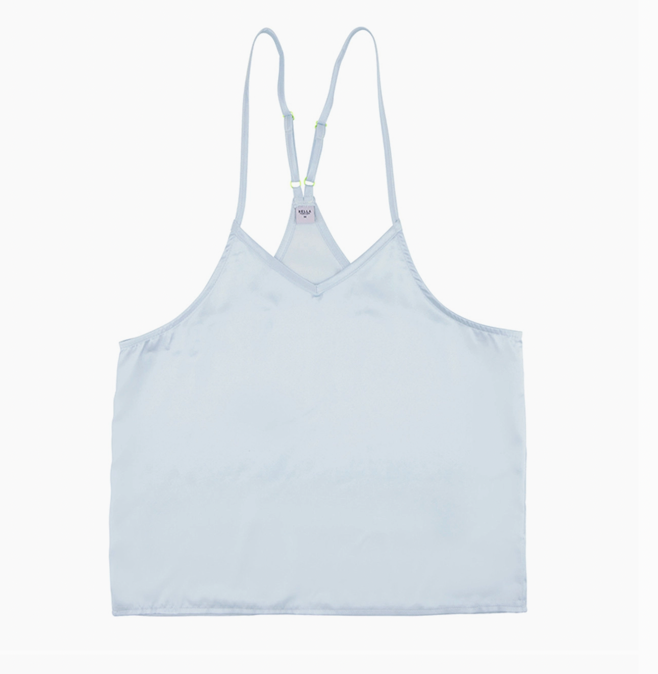 Cami & Velvet Ruffled Short - Blue