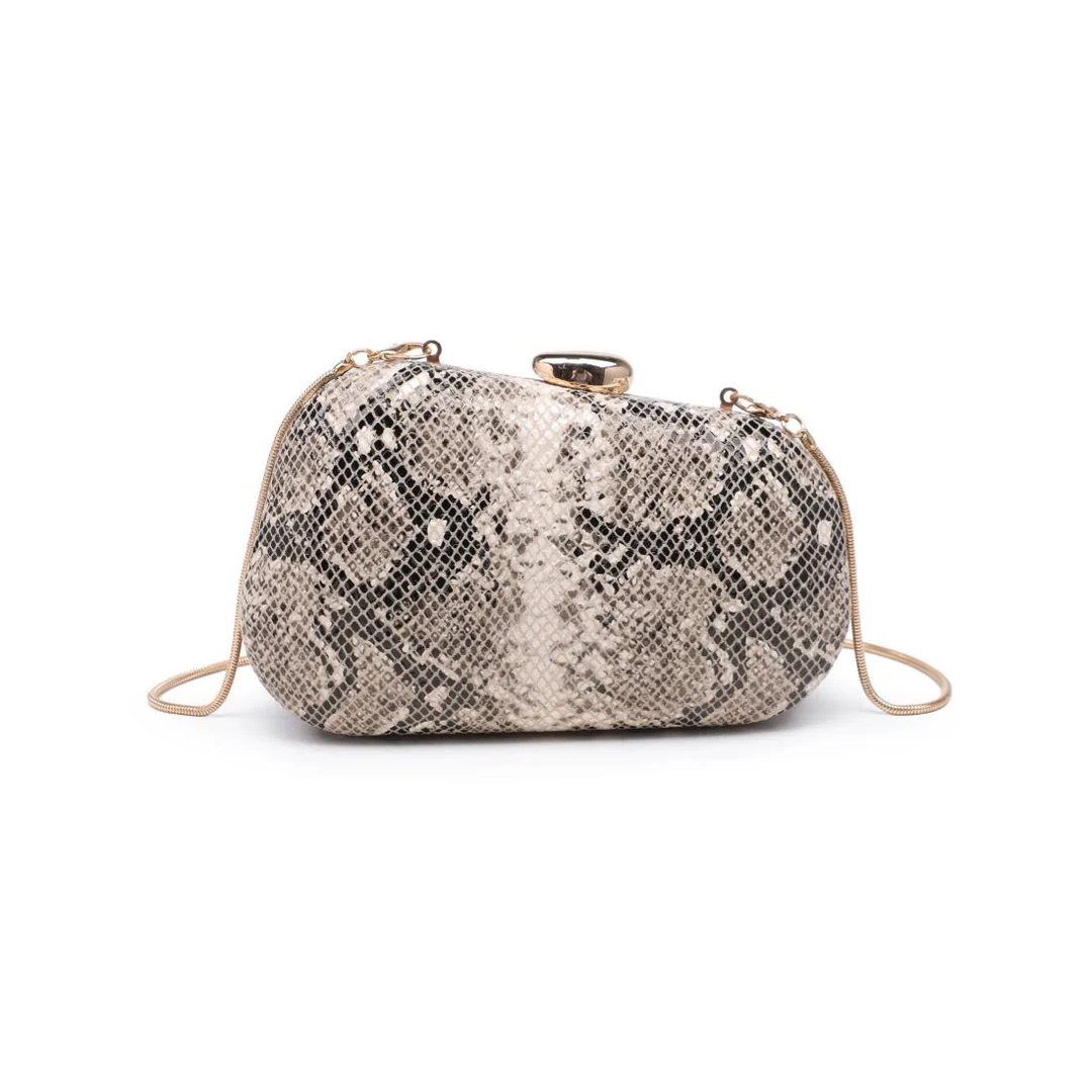Imani Evening Bag-Snake Print